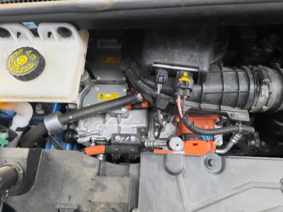 Blick in den Motorraum der ZOE