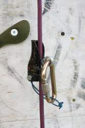Petzl Shunt eingebaut - anklicken für größere Version